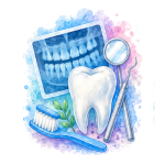 Exam, X-Rays, Mouth Cleaning